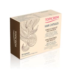 Topicrem Cápsulas capilares Hair Strength and Beauty 30 cápsulas