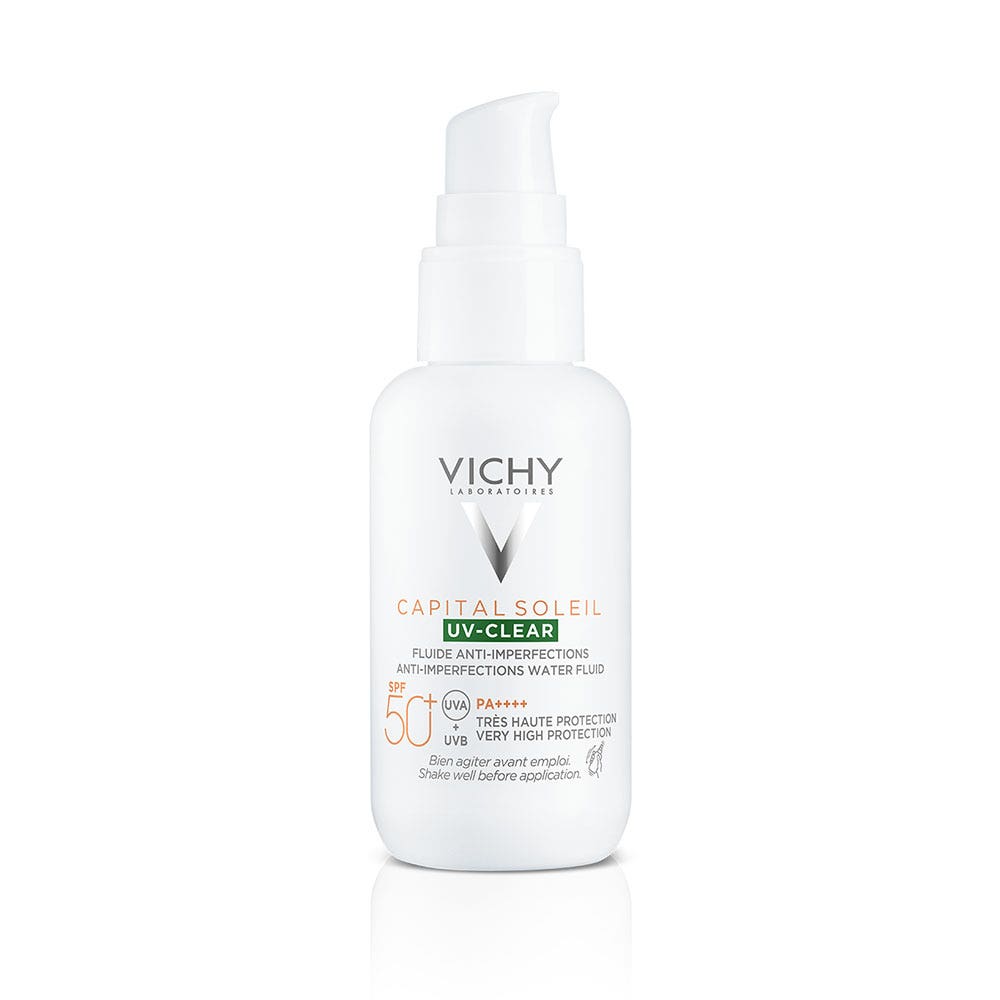 Vichy Capital Soleil Fluido antiimperfecciones SPF50+ Uv-Clear 40 ml