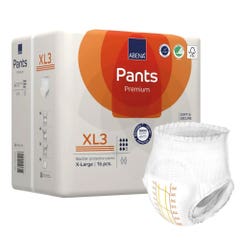 Abena Prenium Absorb + Pants XL3 incontinencia intensa x16