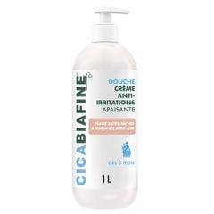 Cicabiafine Crema de ducha hidratante antiirritaciones 1L
