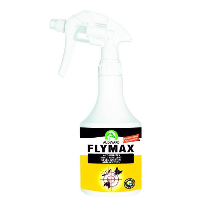 Spray repelente de insectos y garrapatas Flymax 400 ml Para caballos AUDEVARD S.A.