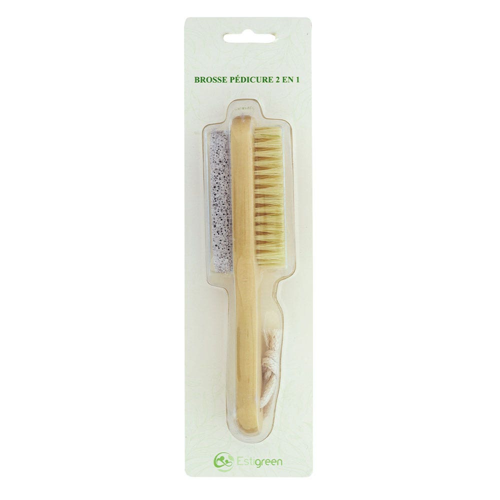 Estipharm Estigreen Cepillo de pedicura 2 en 1