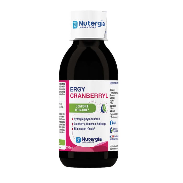 Ergycranberryl 250 ml confort urinario Nutergia