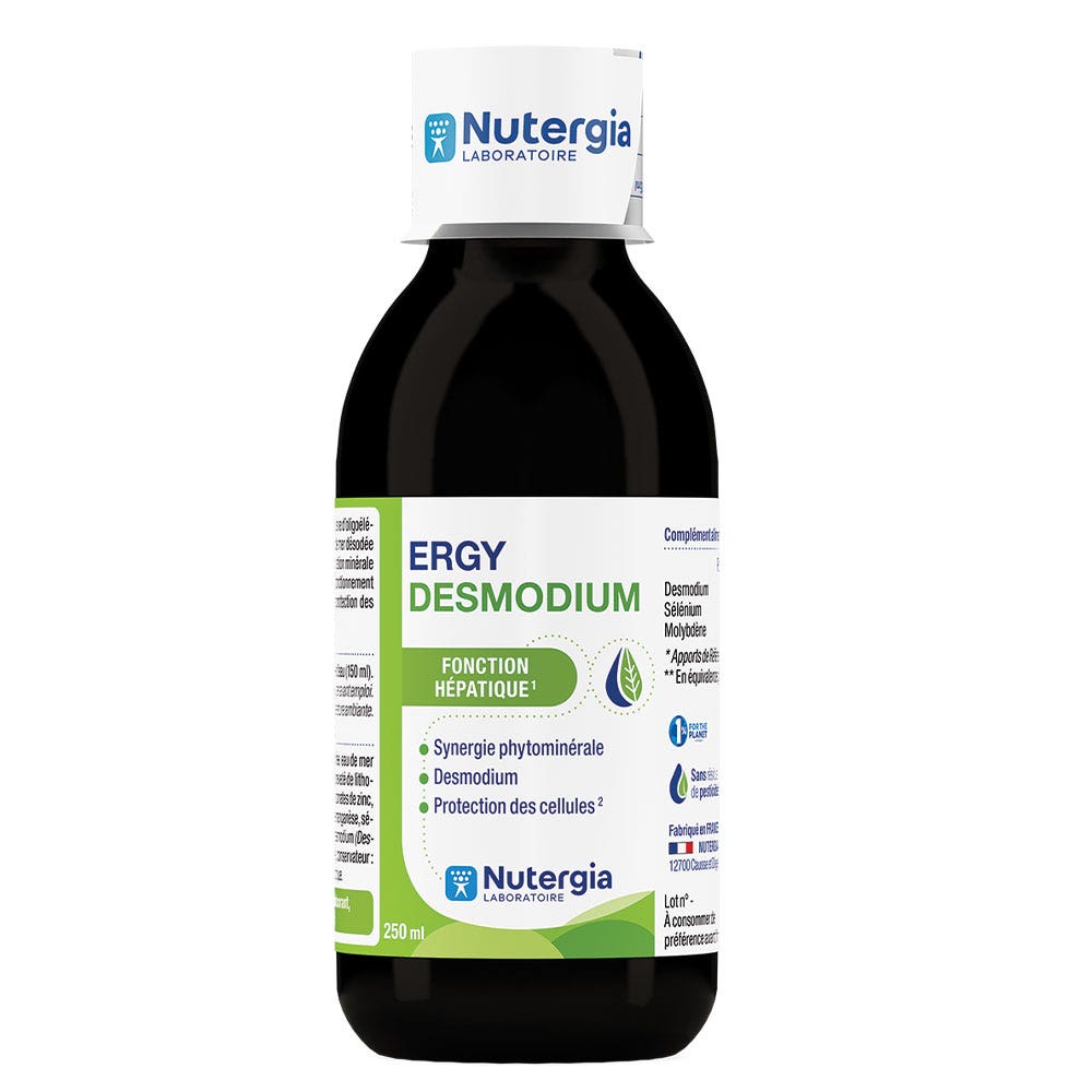 Nutergia Ergydesmodium función hepática 250 ml