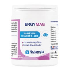 Nutergia Ergymag Magnésium Vitamines B + Zinc 180 Cápsulas