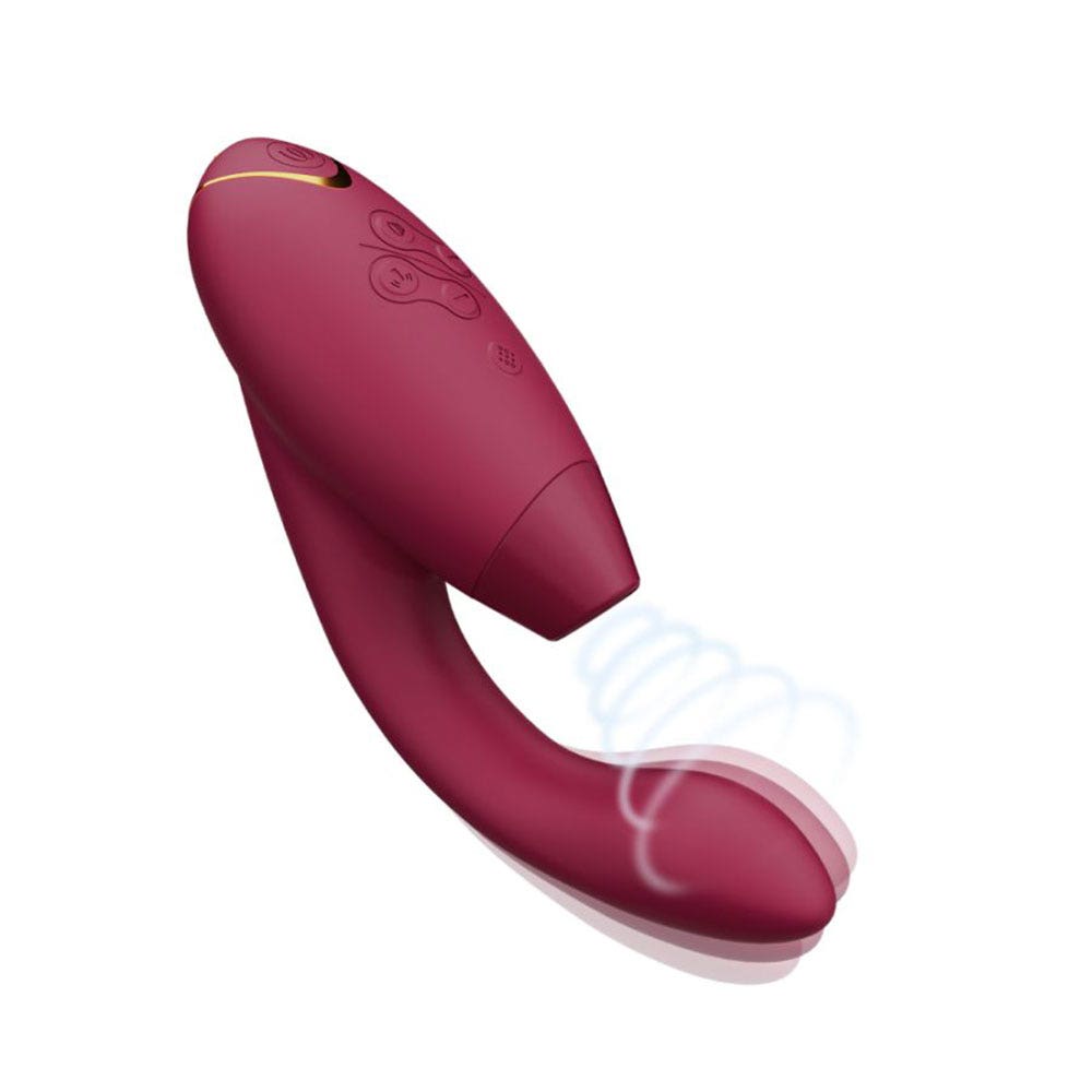 Womanizer Vibromasajeador Duo 2 punto G color burdeos