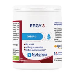 Nutergia Ergy 3 Omega 3 180 cápsulas