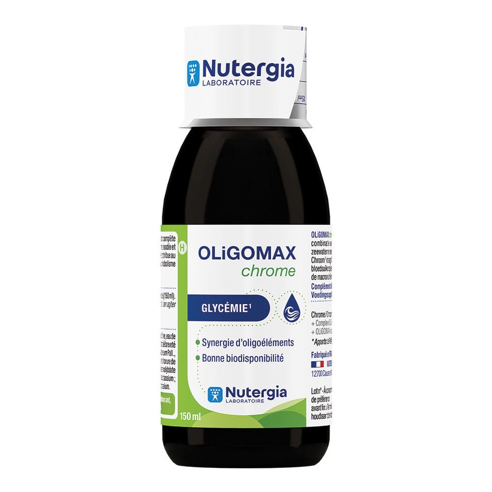 Nutergia Oligomax cromo regulación de la glucemia 150 ml
