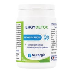 Nutergia Ergydetox Détoxification 60 Cápsulas