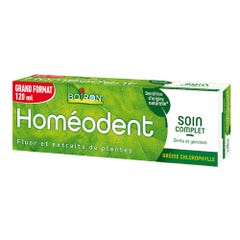Boiron Homeodent Pasta dentífrica con clorofila para el cuidado completo de las encías 120 ml