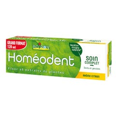 Boiron Homeodent Complete Care Pasta dentífrica para dientes y encías Limón 120 ml
