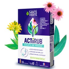 Sante Verte ActiRub Resfriado 15 comprimidos