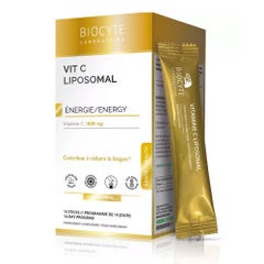 Biocyte Vitamina C Liposomal 1000mg Energía Sabor piña 14 Palos