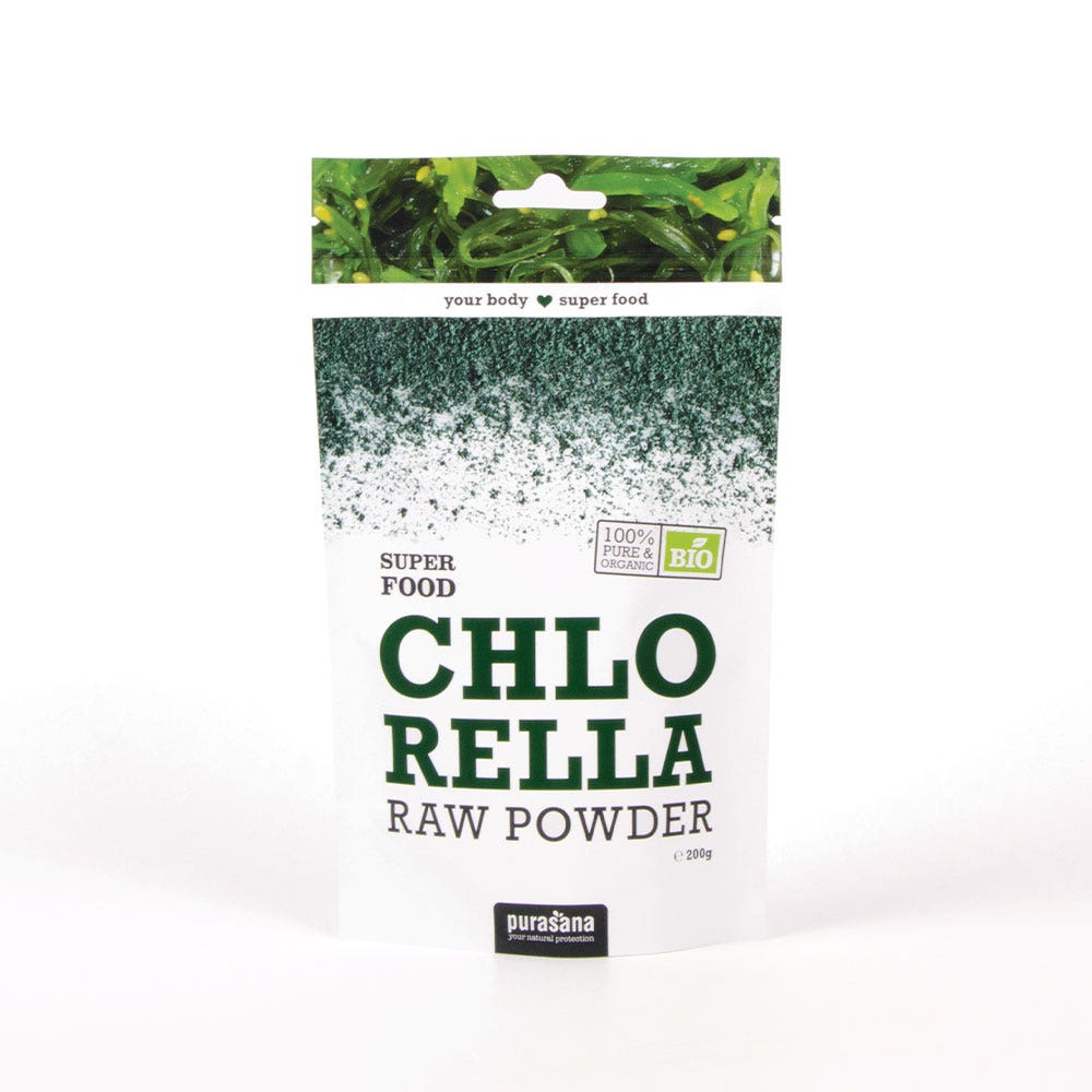 Purasana Polvo De Chlorella Bio 200 g
