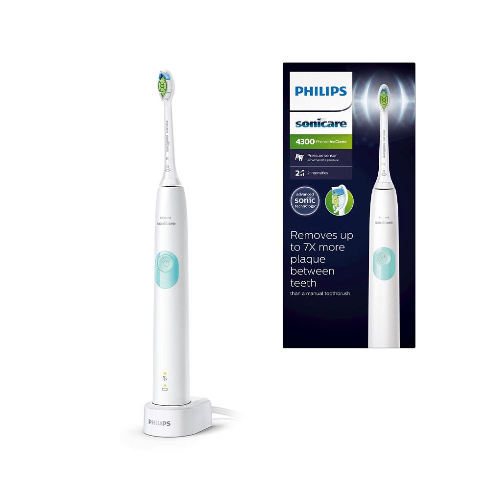 Philips Sonicare Cepillo de Dientes Eléctrico 4300 Blanqueador HX6807/24