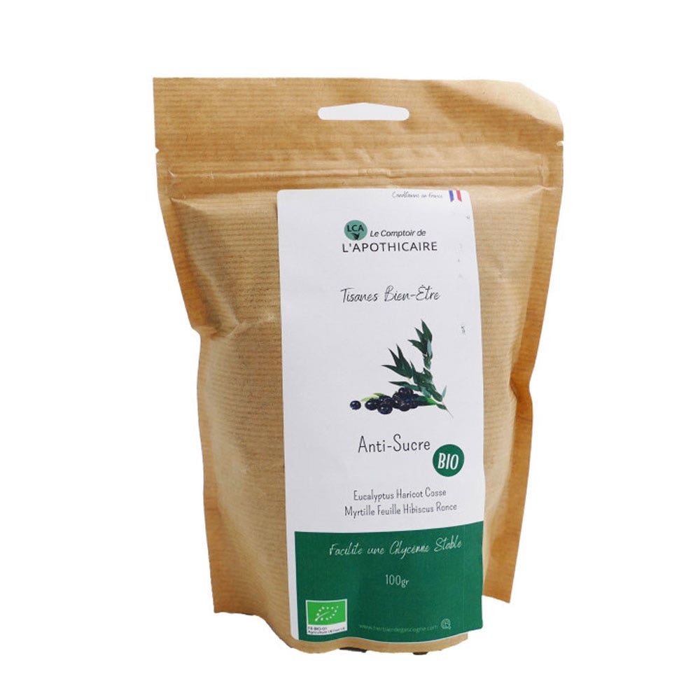 Le Comptoir de l'Apothicaire Té de hierbas ecológico antiazúcar 100g