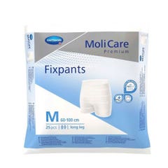 Hartmann MoliCare Fixpants Slip de malla de apoyo a la incontinencia urinaria Premium x25