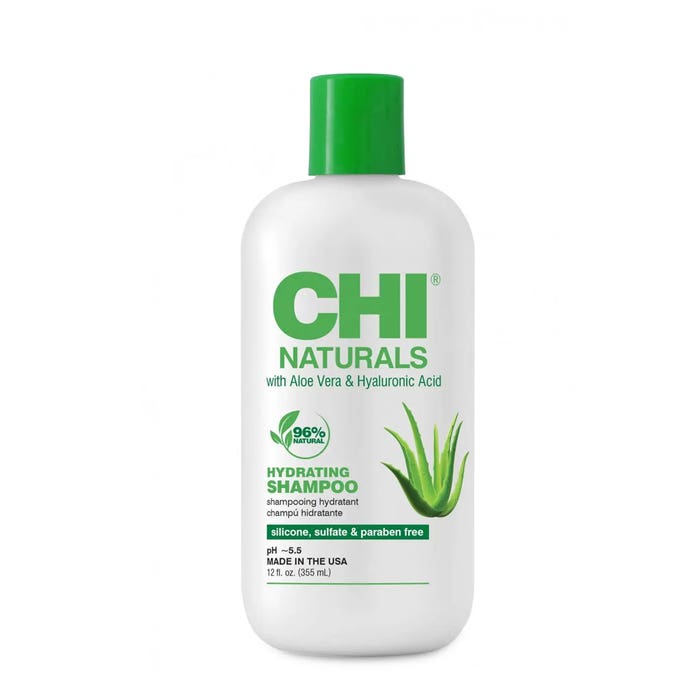 Champú hidratante 355 ml Naturals with Aloe Vera & Hyaluronic Acid Chi
