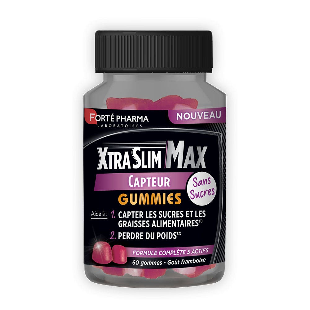 Forté Pharma XtraSlim Max Quemador de grasa 60 gominolas