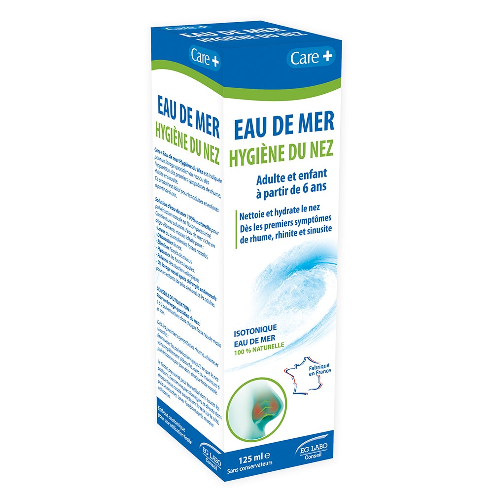 Care+ Agua de mar isotónica 125 ml