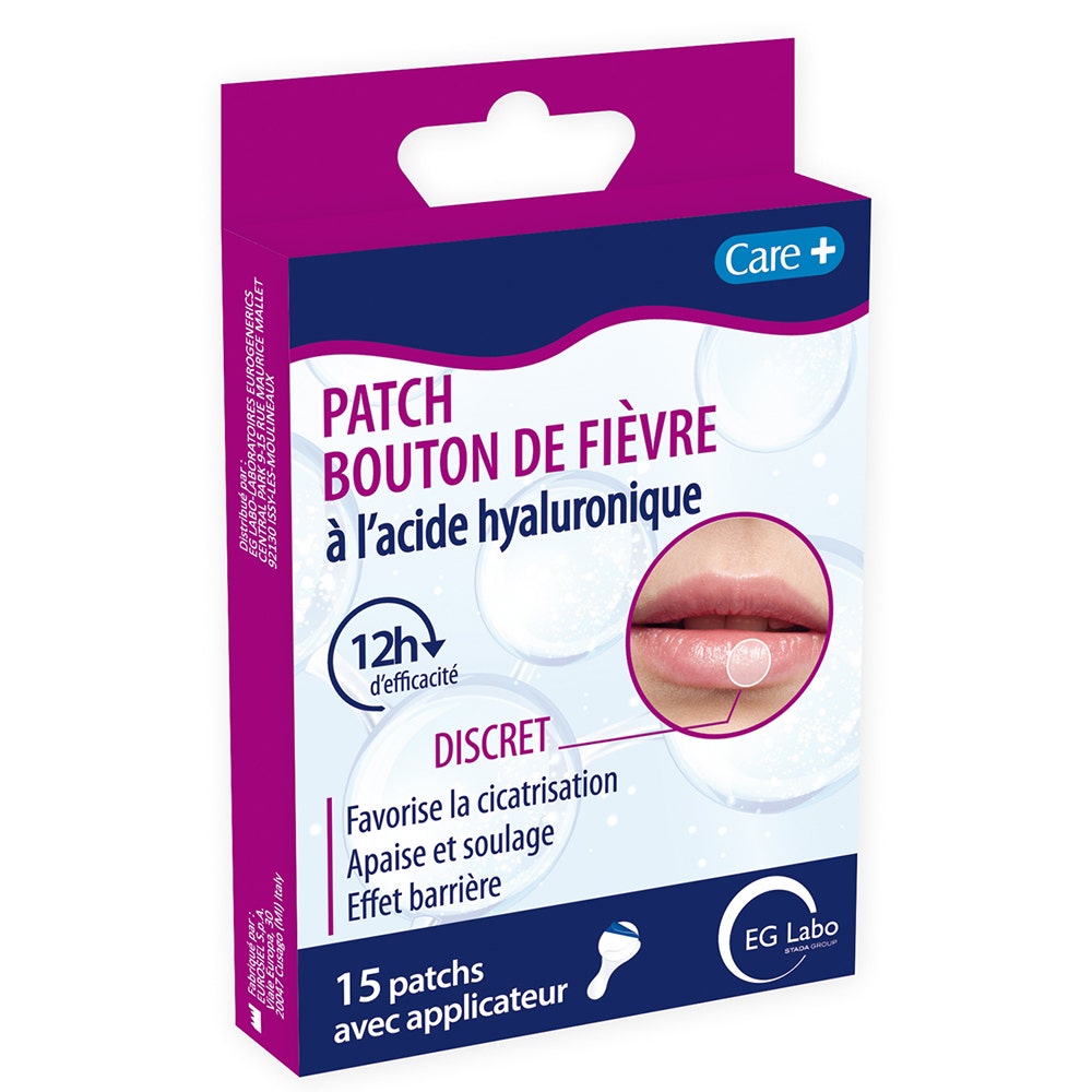 Care+ Parche para herpes labial 15 parches