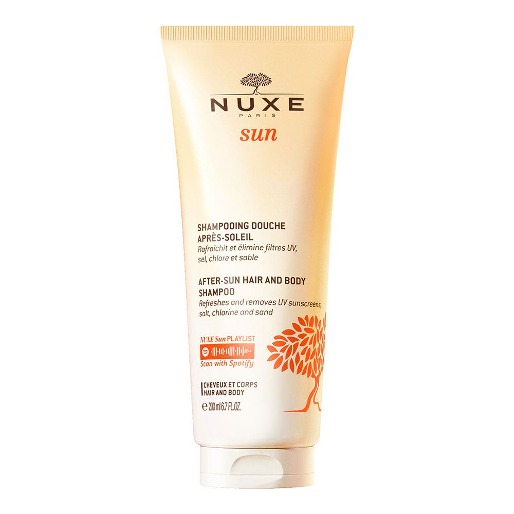 Nuxe Sun Champú hidratante aftersun cuerpo y cabello 200ml
