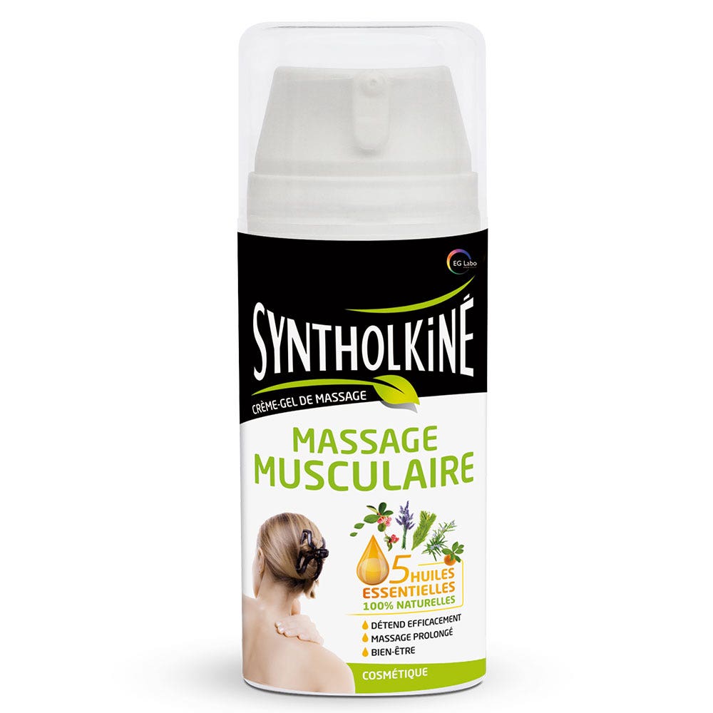 EG Labo SyntholKiné Crema Gel de Masaje Sensation De Chaleur 75 ml