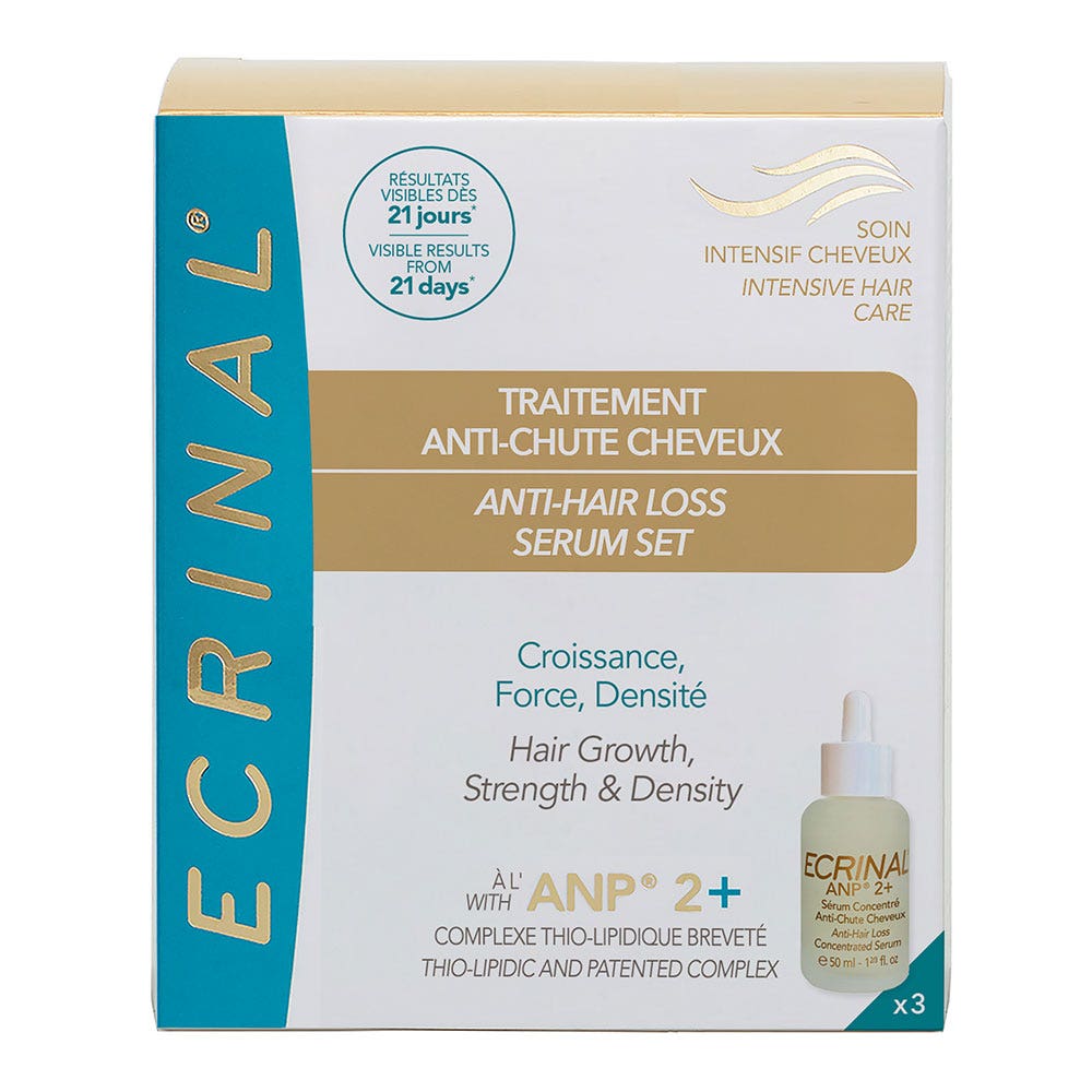 Ecrinal Lote de 3 sueros concentrados Anticaída 3x50ml