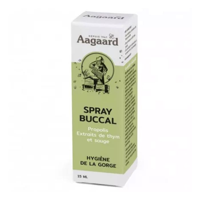 Aagaard Spray bucal higiene de garganta 15ml