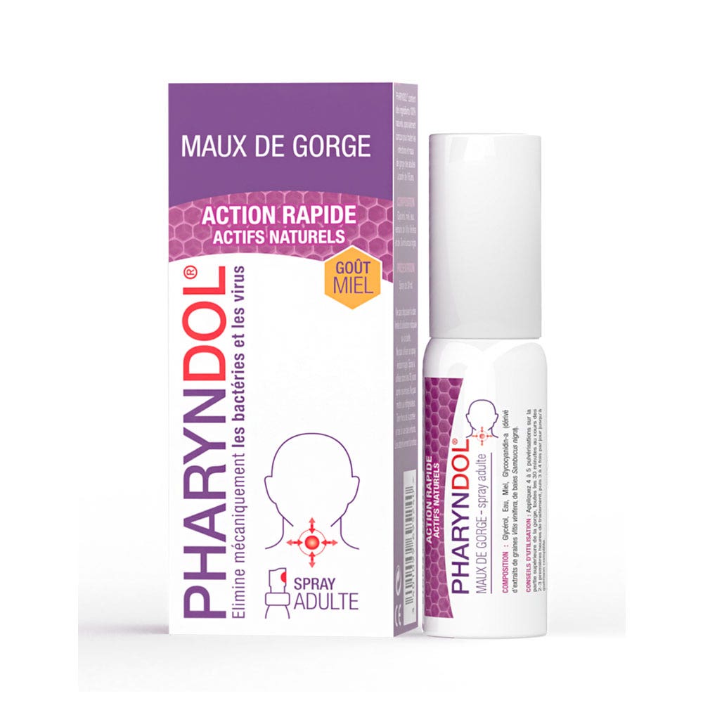 Pharyndol Dolor de garganta adultos 30 ml