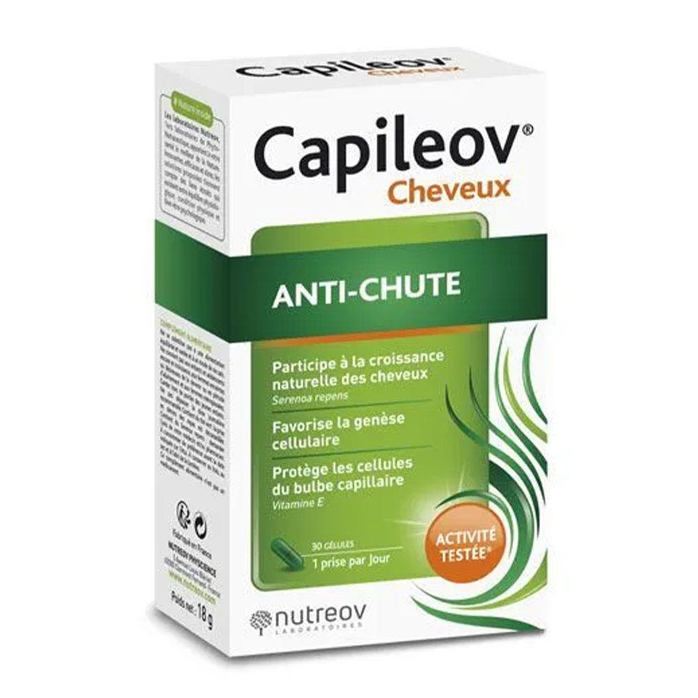 Nutreov Capileov Anticaída 30 cápsulas