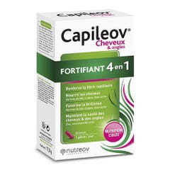 Nutreov Capileov Fortalecedor capilar 4 en 1 30 cápsulas