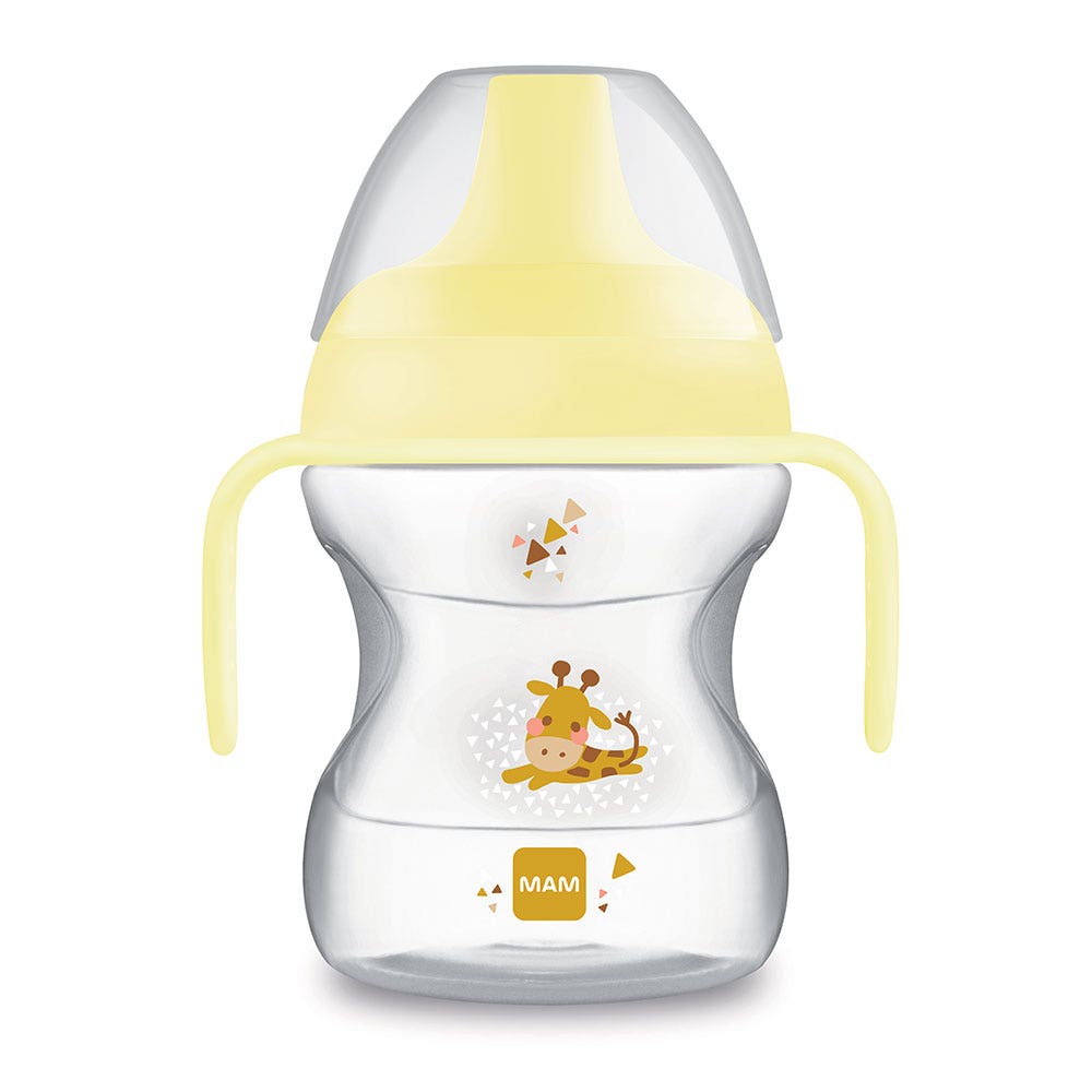 Mam Taza de aprendizaje diseño animalitos a partir de 6 meses 190 ml