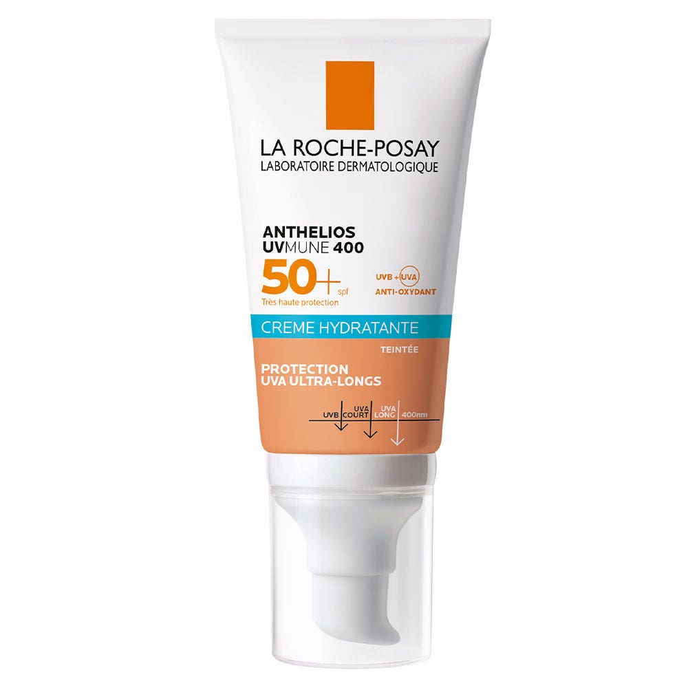 La Roche-Posay Crema solar hidratante con color protección muy alta SPF50+ 50ml