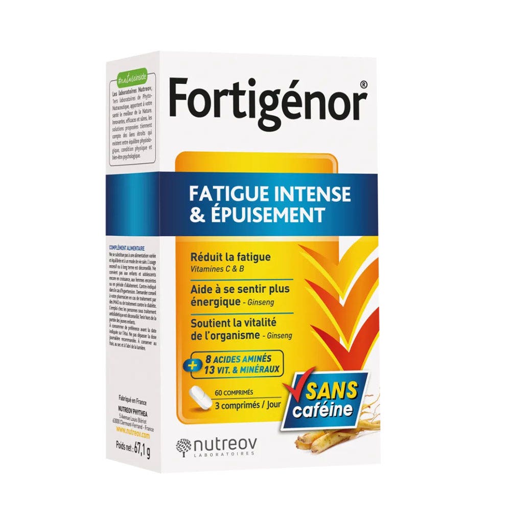Phytea Fortigénor Cansancio y agotamiento intensos 60 cápsulas