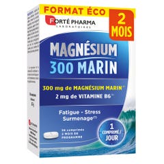 Forté Pharma Forte Magnesio Marino 300 56 Comprimidos pour 2 mois 56 Comprimes