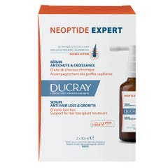 Ducray Neoptide Suero anticaída y crecimiento 2x50ml