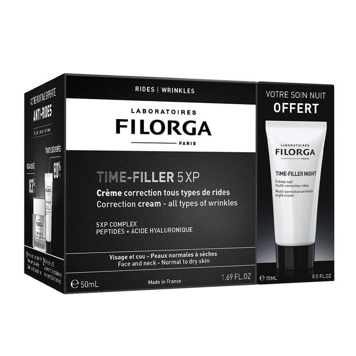 Filorga Time-Filler Cofre Crema 50ml + Crema Noche 15ml 5XP