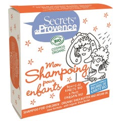 Secrets de Provence Champú sólido para niños a base de Mantecas de Karité y Aceite de Argán Bio 85g