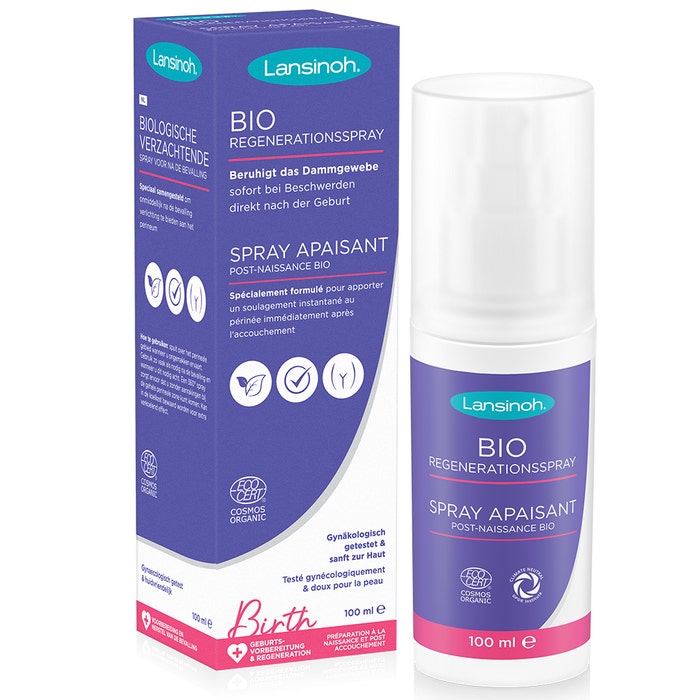 Spray orgánico calmante postparto 100 ml Lansinoh