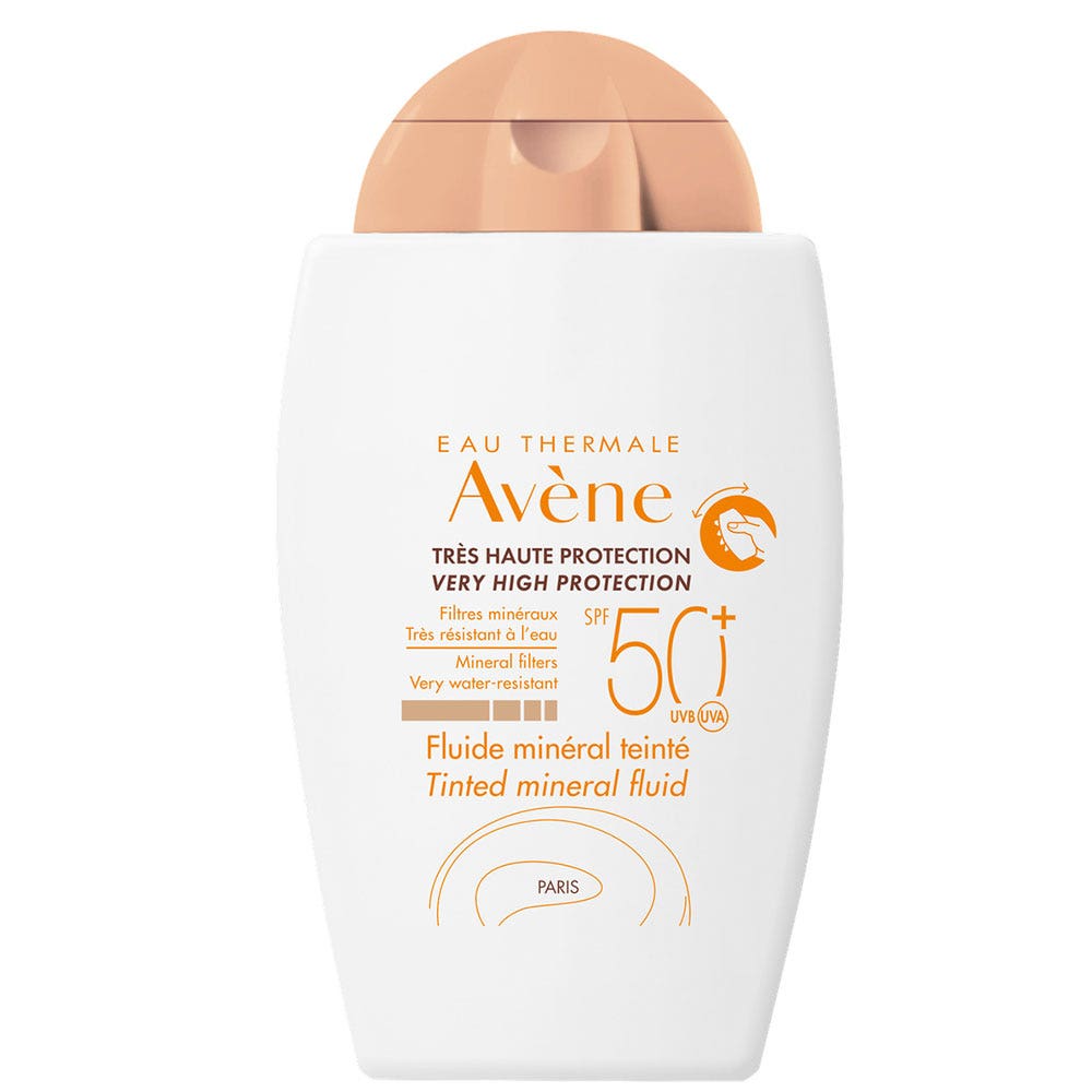 Avène Solar Fluido mineral con color SPF50+ 40ml