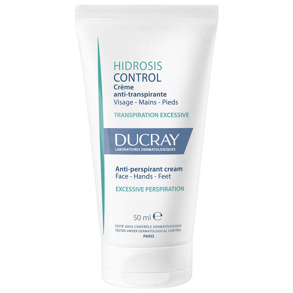 Ducray Hidrosis Crema Antitranspirante Manos Y Pies Transpiration excessive 50ml
