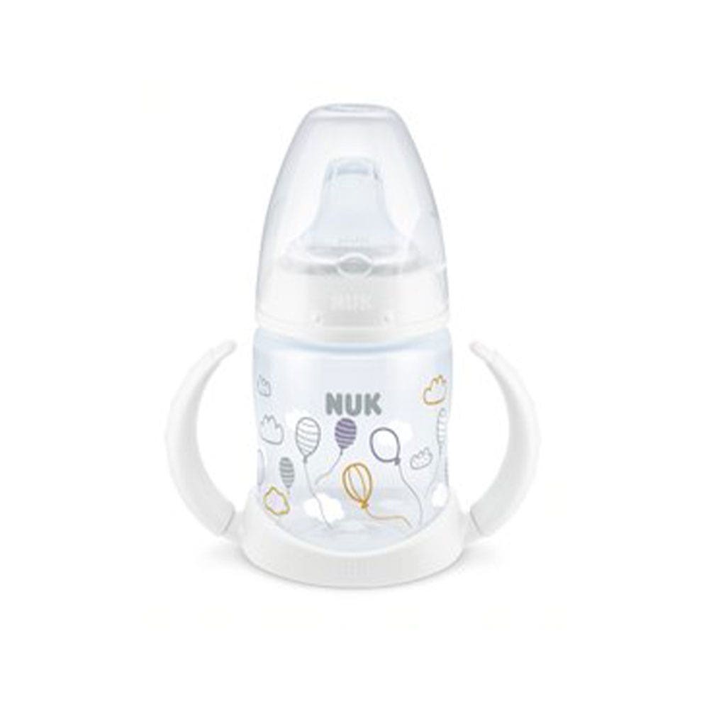 Nuk First Choice+ con control de temperatura Taza de entrenamiento Le Blanc Boquilla de silicona para niños a partir de 6 meses 150 ml