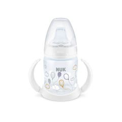 Nuk First Choice+ avec Temperature Control Taza de entrenamiento Le Blanc Boquilla de silicona para niños a partir de 6 meses 150 ml