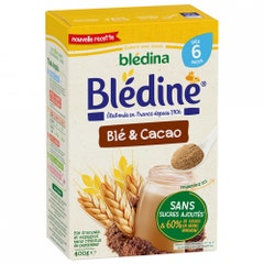 Blédina Bledine Cereales Trigo y Cacao 6 Meses 400g