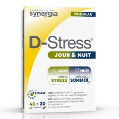 Synergia D-Stress Día y Noche 40+20 comprimidos