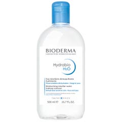 Bioderma Hydrabio Solucion Micelar Desmaquillante Hidratante H2o H2O 500ml
