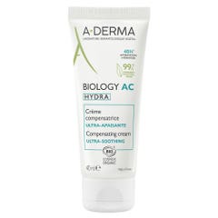 A-Derma Biology AC Crema compensadora hidratante Hydra 40ml
