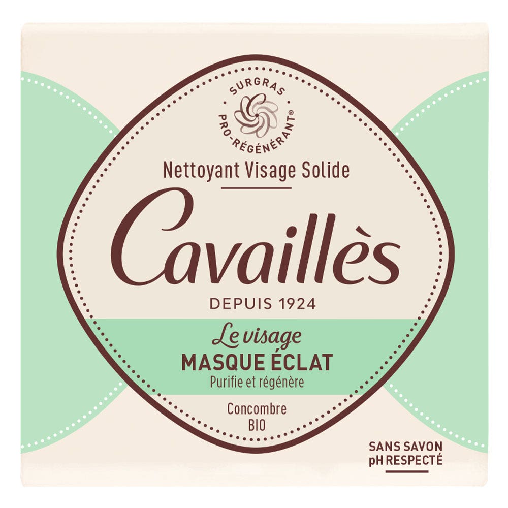 Rogé Cavaillès Rostro Mascarilla Resplandor Sólido 70g