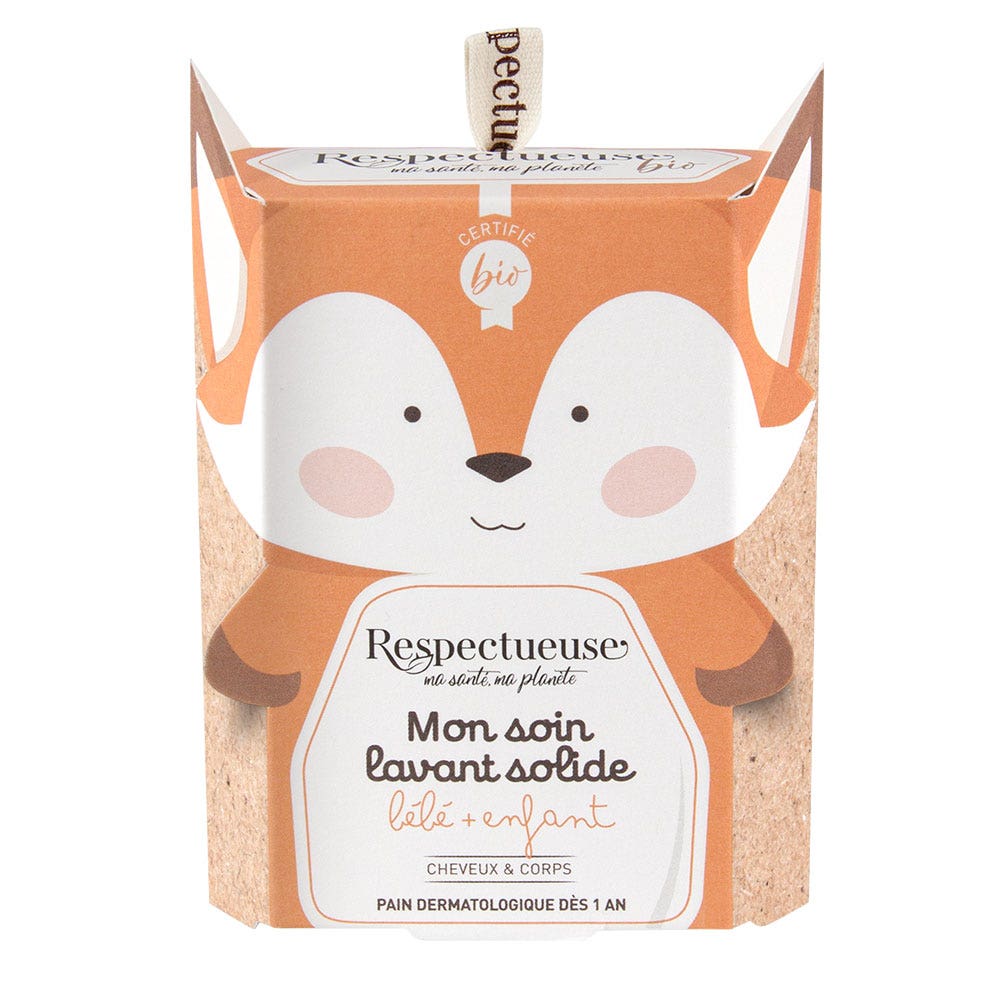 Respectueuse Mon Soin Lavant Solide Bebés y niños 75g